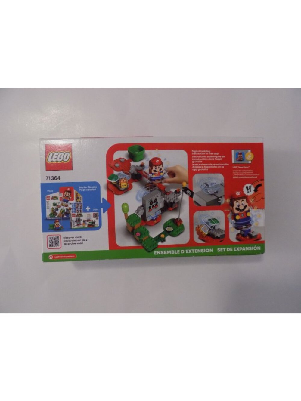 LEGO - Super Mario Whomp's Lava Trouble Expansion Set #71364 - Picture 2 of 5